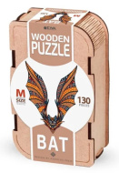 Головоломка деревянная EWA ECO-WOOD-ART "Летучая мышь" M Головоломка деревянная EWA ECO-WOOD-ART "Летучая мышь" M