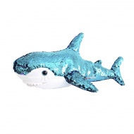 Мягкая игрушка FANCY "Акула" (блестящая), 47 см, в ассортименте