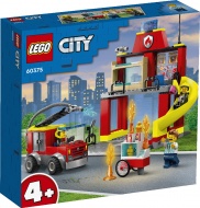 Конструктор LEGO City 60375: Пожарная часть и пожарная машина