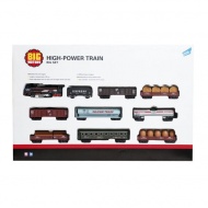 Игровой набор Big Motors «Железная дорога с 9 вагонами»