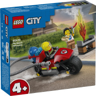 Конструктор LEGO City 60410: Пожарно-спасательный мотоцикл