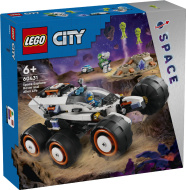Конструктор LEGO City 60431: Космический исследовательский вездеход и инопланетная жизнь