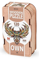 Головоломка деревянная EWA ECO-WOOD-ART "Сова" M Головоломка деревянная EWA ECO-WOOD-ART "Сова" M