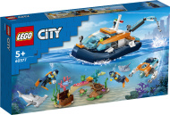 Конструктор LEGO City 60377: Корабль подводных исследований