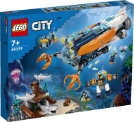 Конструктор LEGO City 60379: Глубоководная подводная лодка
