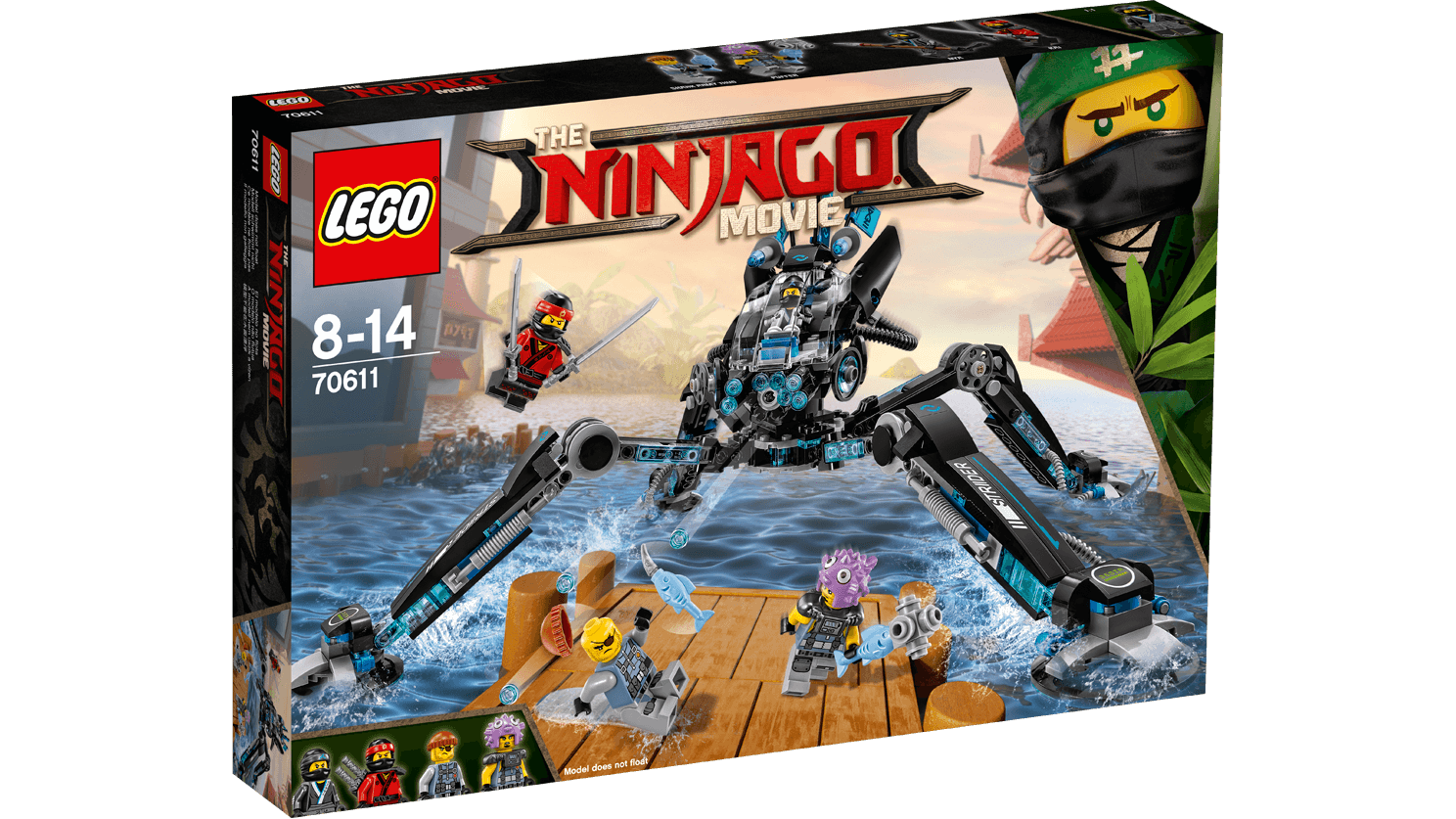 конструктор lego ninjago movie 70611: водяной робот - Магазин игрушек -  Фантастик