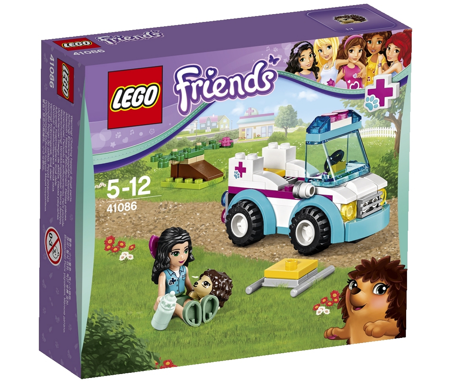 конструктор lego friends 41086: ветеринарная скорая помощь - Магазин  игрушек - Фантастик