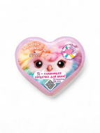 Плавающая шипучая соль для ванн Лаборатория Катрин, "Я-плавающее сердечко для ванн", 130г Плавающая шипучая соль для ванн Лаборатория Катрин, "Я-плавающее сердечко для ванн", 130г