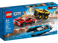 Конструктор LEGO City 60395: Гоночный комбо-набор  