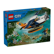 Конструктор LEGO City 60425: Водный самолет для исследования джунглей