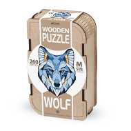 Головоломка деревянная EWA ECO-WOOD-ART "Волк" M Головоломка деревянная EWA ECO-WOOD-ART "Волк" M
