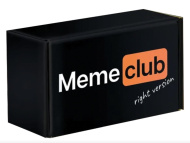 Настольная игра в мемы ZUBRO Games "MemeClub", 200 мемо-карт, 200 ситуаций, 18+