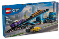 Конструктор LEGO City 60408: Грузовик-автовоз со спортивными автомобилями