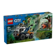 Конструктор LEGO City 60426: Внедорожный грузовик для исследования джунглей