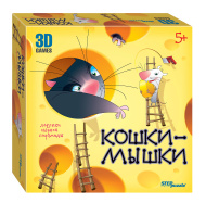 Настольная игра Step Puzzle "Кошки-мышки. Ловушки сырной пирамиды"