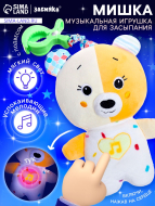 Музыкальная игрушка для засыпания ZABIAKA "Засыпай-ка. Мишка", звуковые и световые эффекты Музыкальная игрушка для засыпания ZABIAKA "Засыпай-ка. Мишка", звуковые и световые эффекты